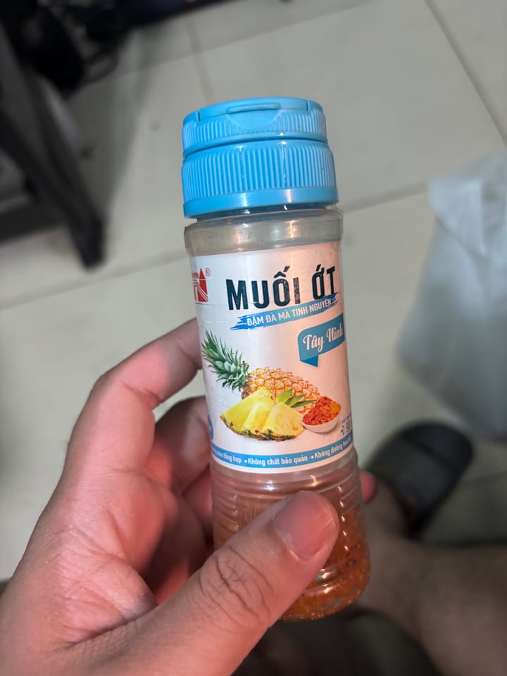 Truy tìm muối ớt, tương ớt ngon
